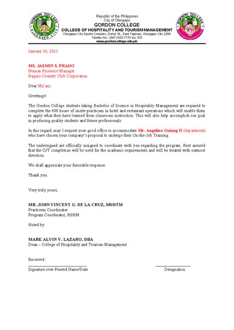 endorsement letter in tagalog|Endorsement in Tagalog.